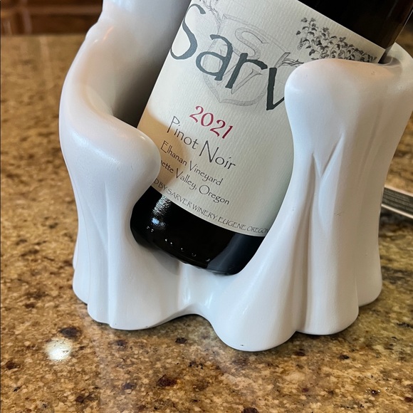 Wild Eye Designs | Ghost Wine Bottle Holder & Halloween Inspired Wine Charm Set - Picture 5 of 8